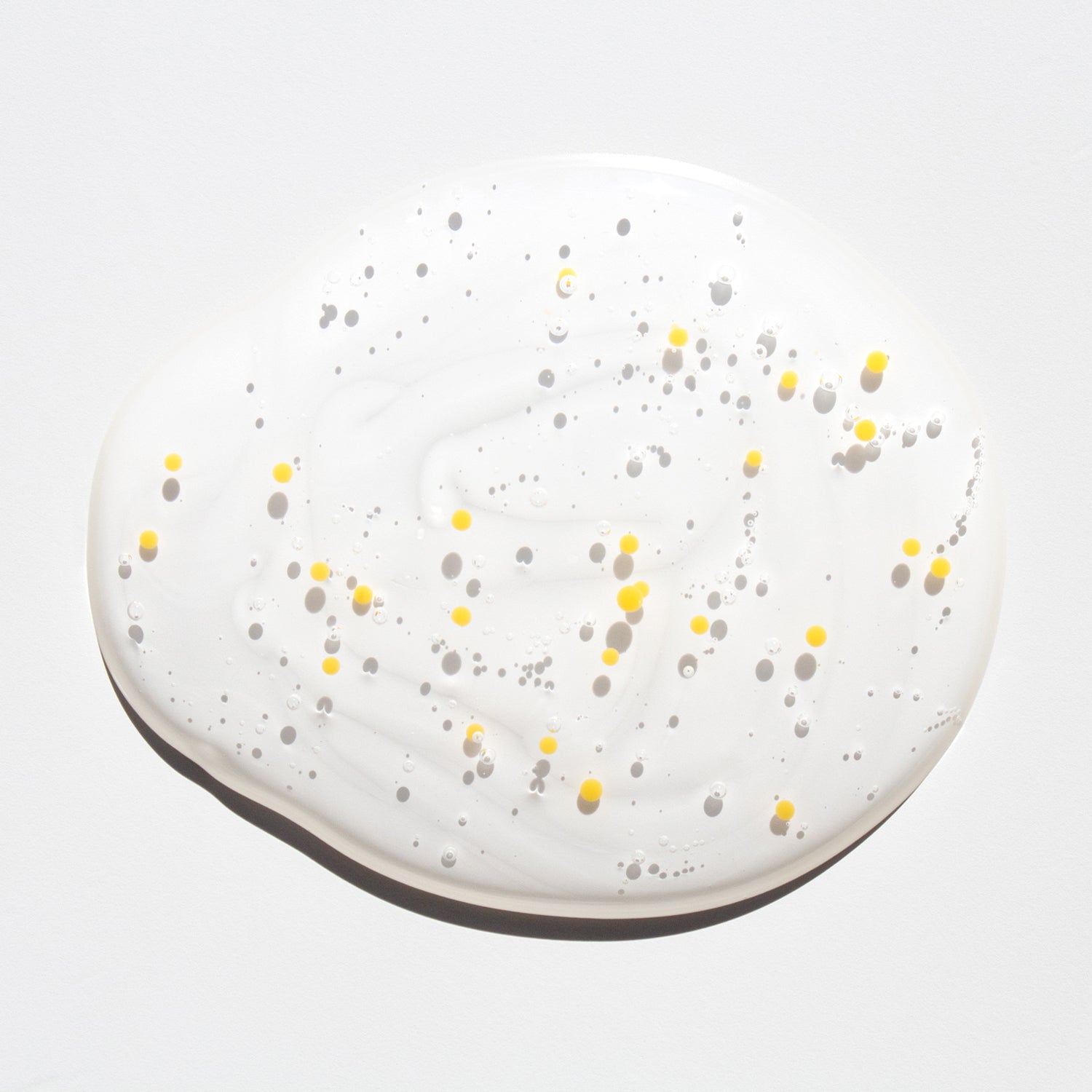 COLLAGEN RX COMPLEX ampoule texture with suspended capsules – Hyaluronic Acid + Niacinamide hydrating ampoule for plump, glowing skin