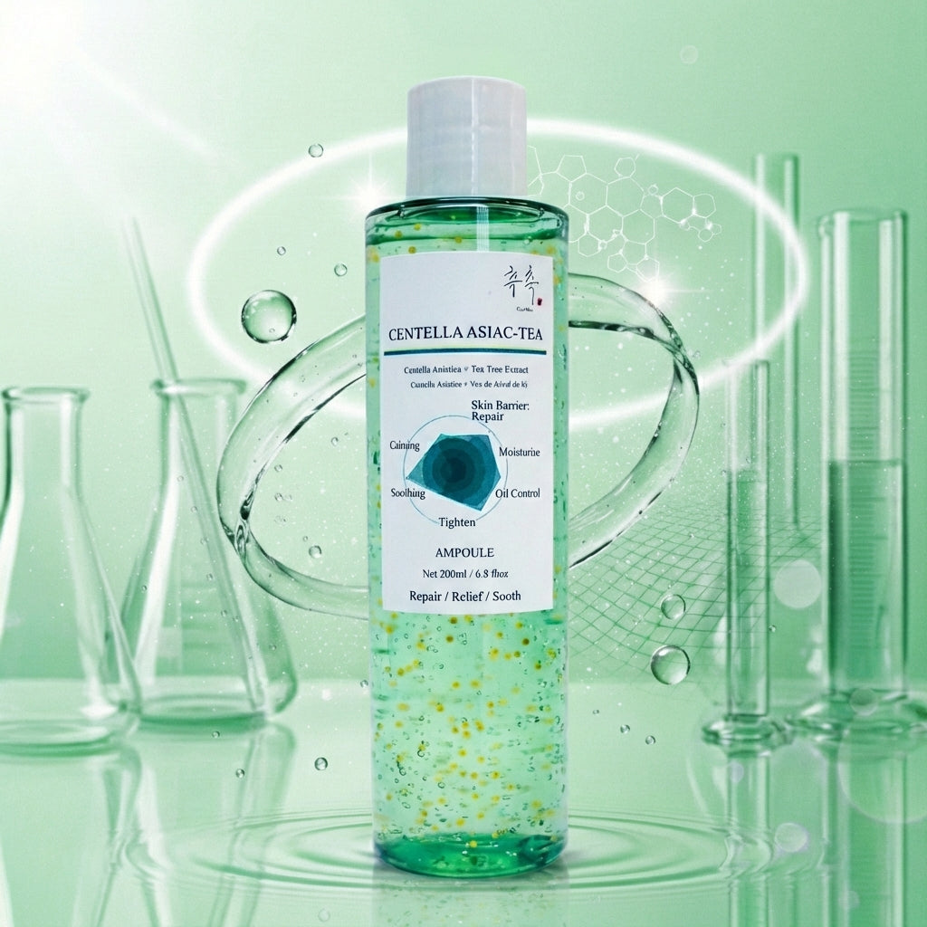CENTELLA ASAIC-TEA toner product shot – soothing Centella + Tea Tree toner for calm, clear skin