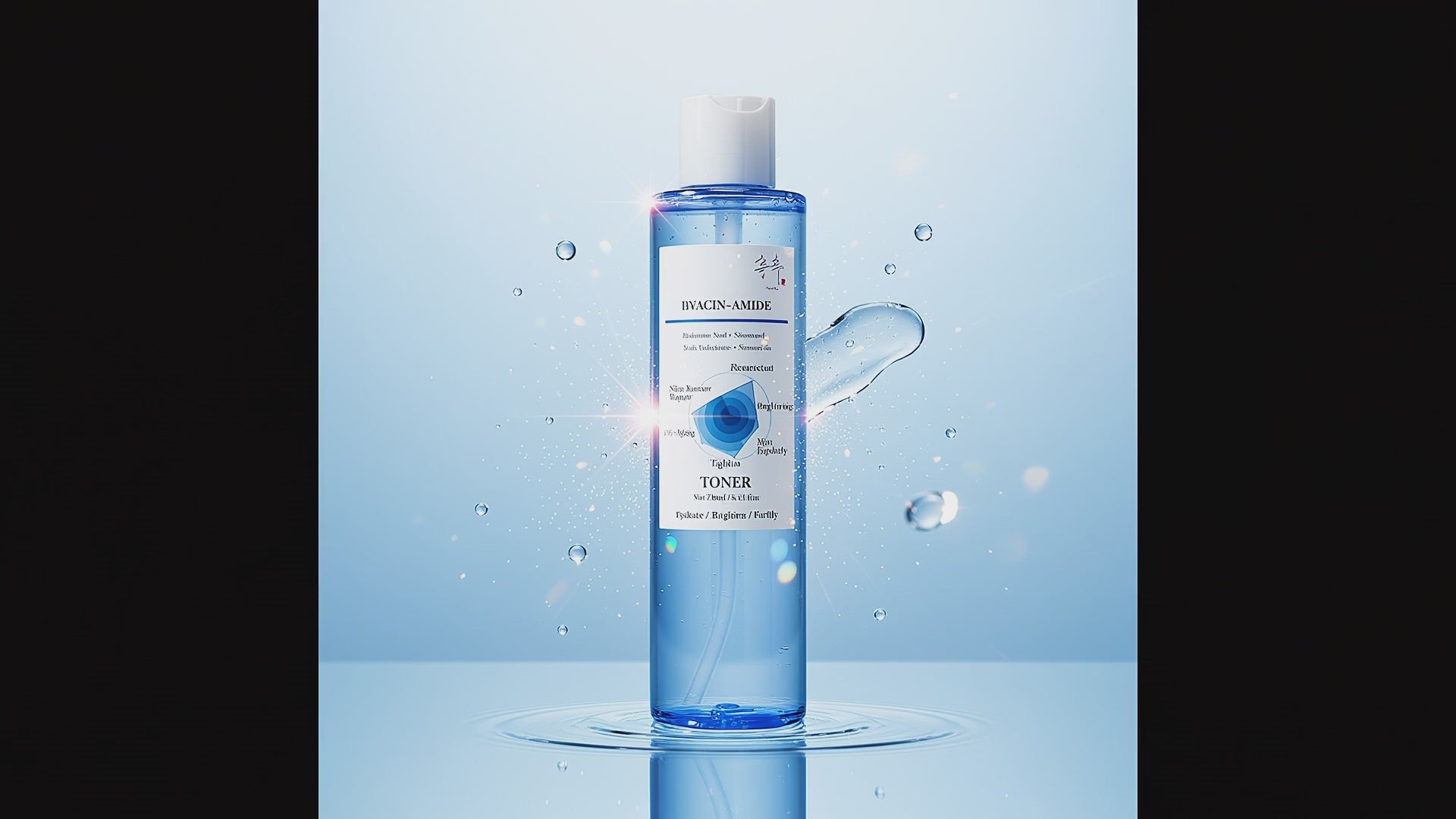 Load video: HYACIN-AMIDE toner video – Hyaluronic Acid + Niacinamide hydrating toner texture and glow routine